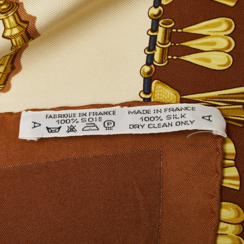 Hermes Parures Des Sables Silk Scarf