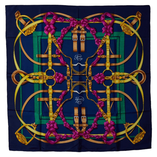 Hermes Grand Manege Silk Scarf