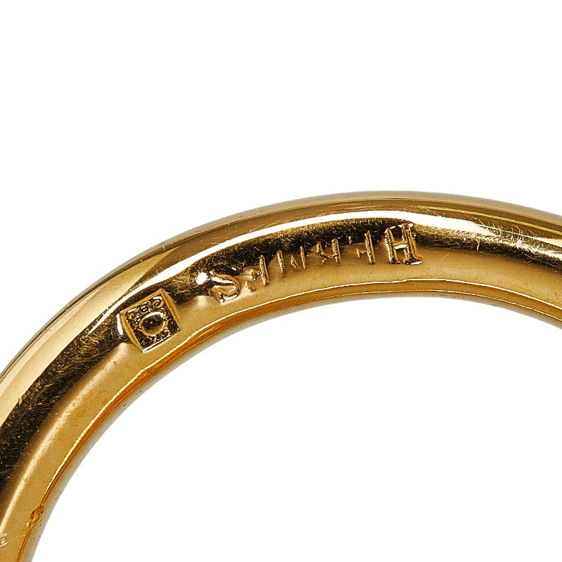 Hermes Gold Plated Jumbo Scarf Ring