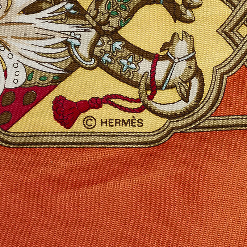 Hermes Splendeurs des Maharajas Silk Scarf