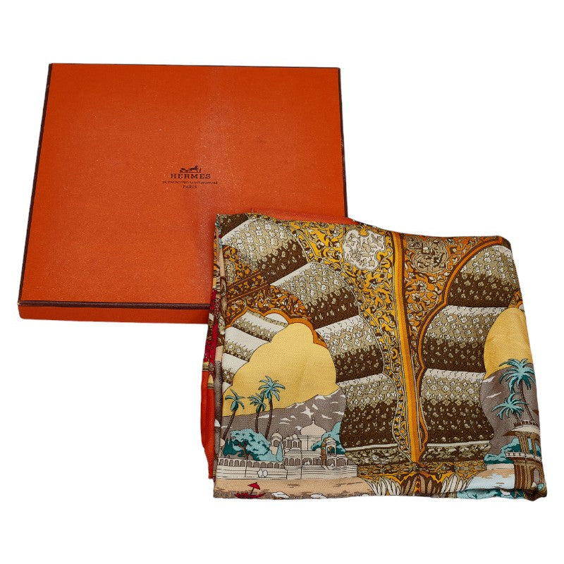 Hermes Splendeurs des Maharajas Silk Scarf