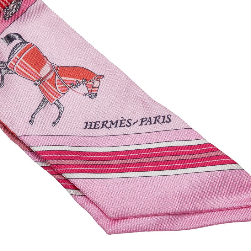 Hermes Couvertures Nouvelles Silk Twilly Scarf