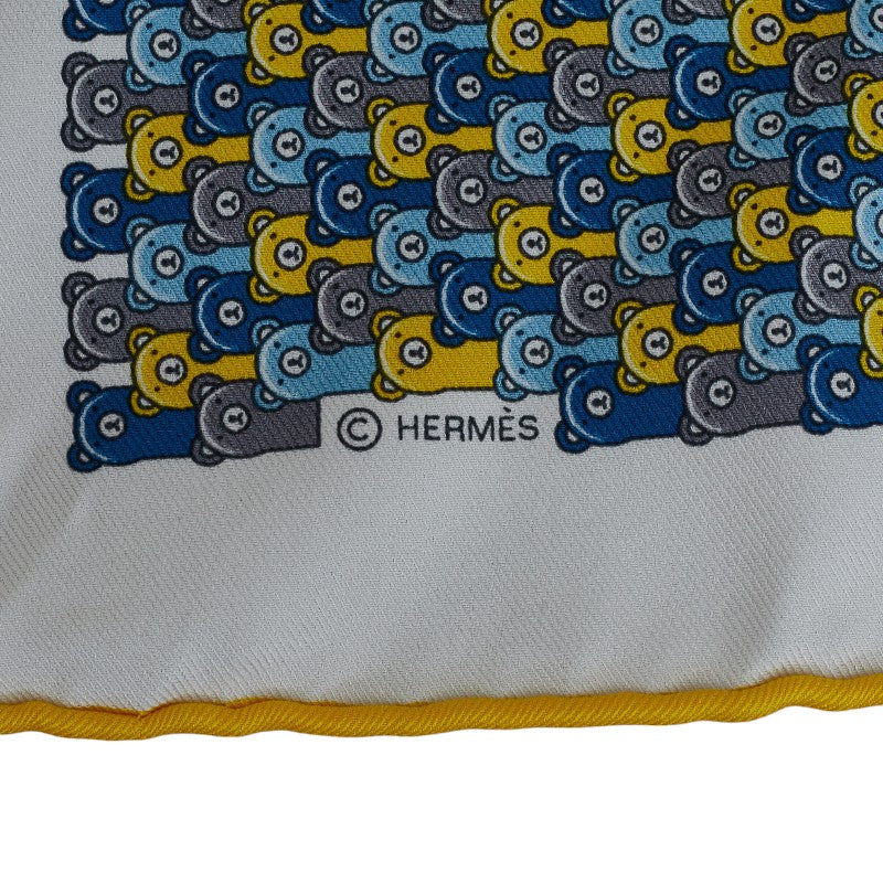 Hermes Carre 45 All-over Pattern Silk Scarf