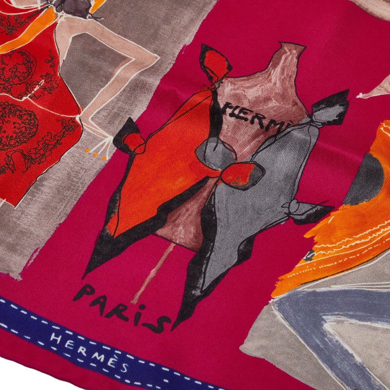 Hermes J'aime Mon Carre Silk Scarf