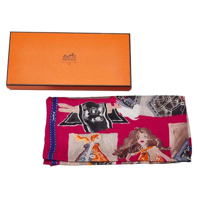 Hermes J'aime Mon Carre Silk Scarf