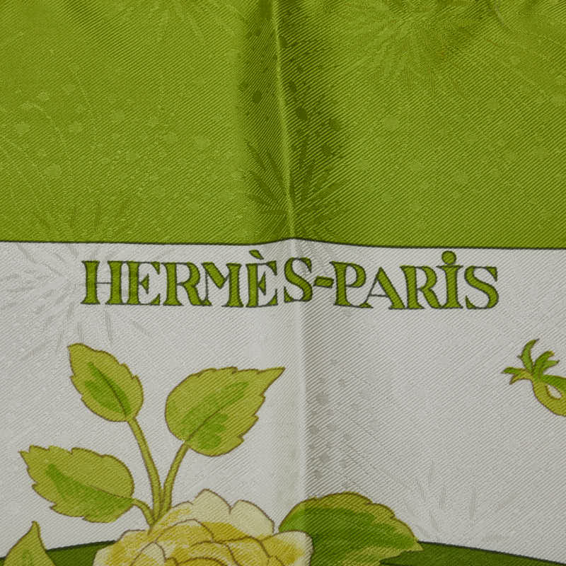 Hermes Romantique Jacquard Silk Scarf