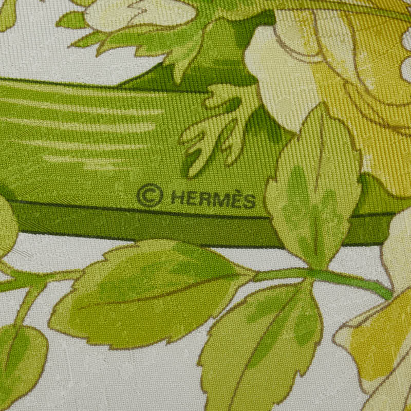 Hermes Romantique Jacquard Silk Scarf