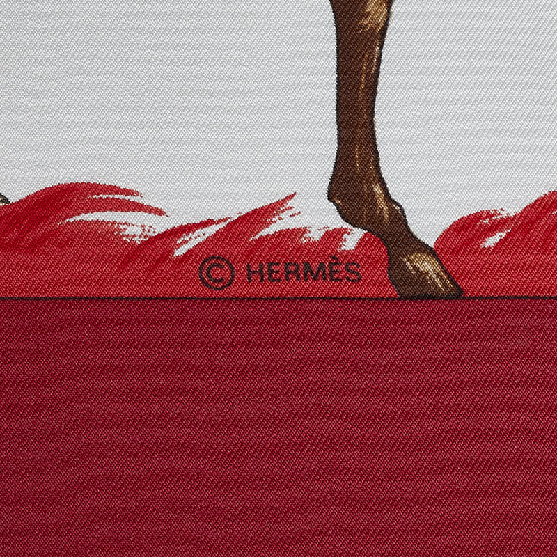 Hermes Carre 90 Turqueries En L Honneur De Mr De T Turkish March for Monsieur de T Silk Scarf