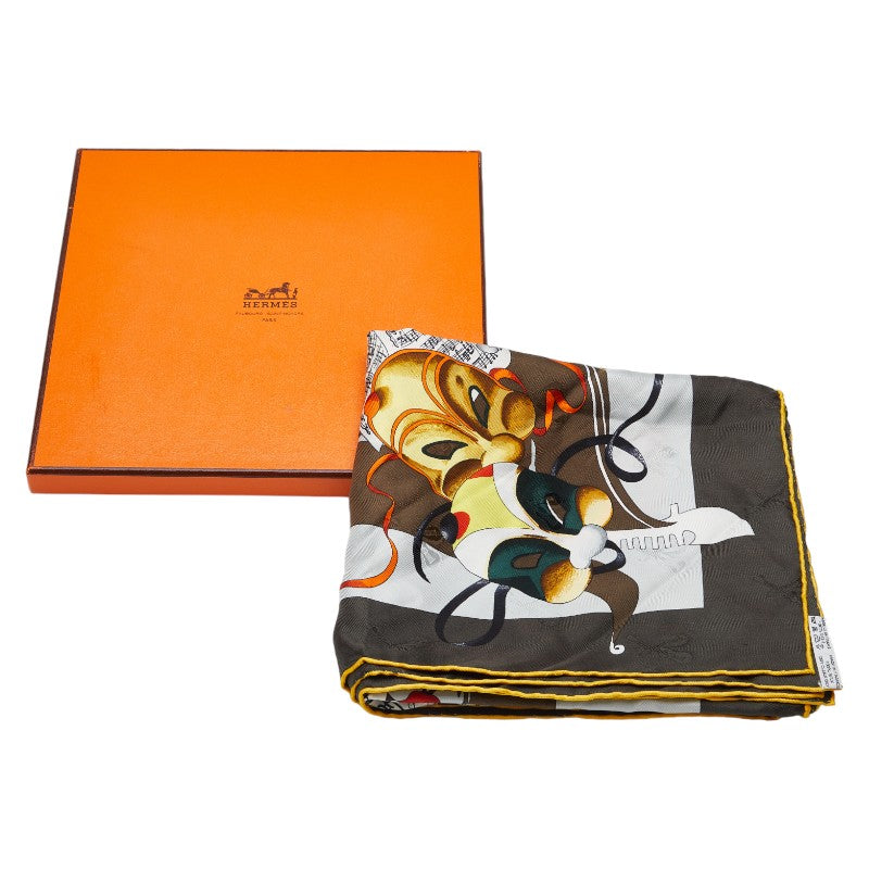 Hermes Le Carnaval De Venise Silk Scarf