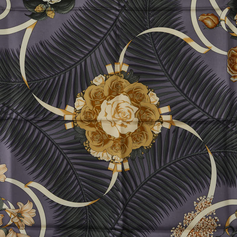 Hermes Fleurs De L'Opera Silk Scarf