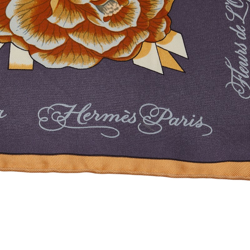 Hermes Fleurs De L'Opera Silk Scarf