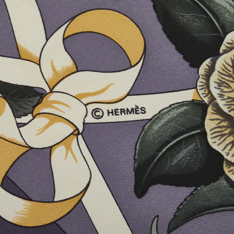 Hermes Fleurs De L'Opera Silk Scarf