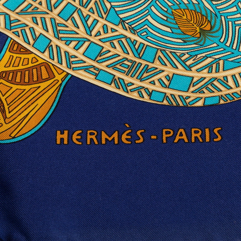 Hermes Art Des Steppes Silk Scarf