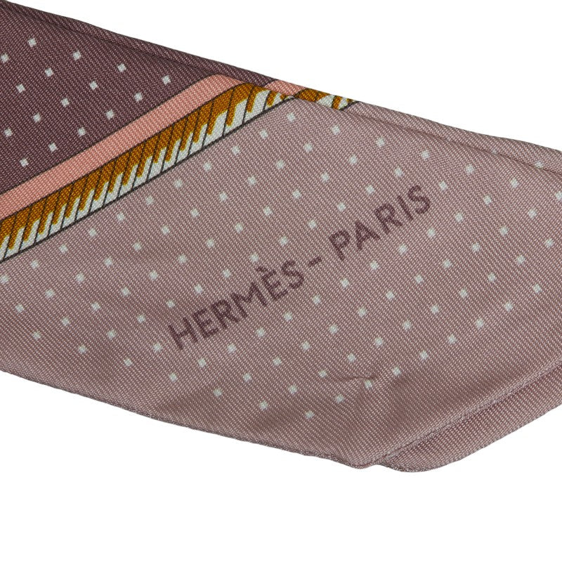 Hermes Les Voitures Silk Twilly Scarf