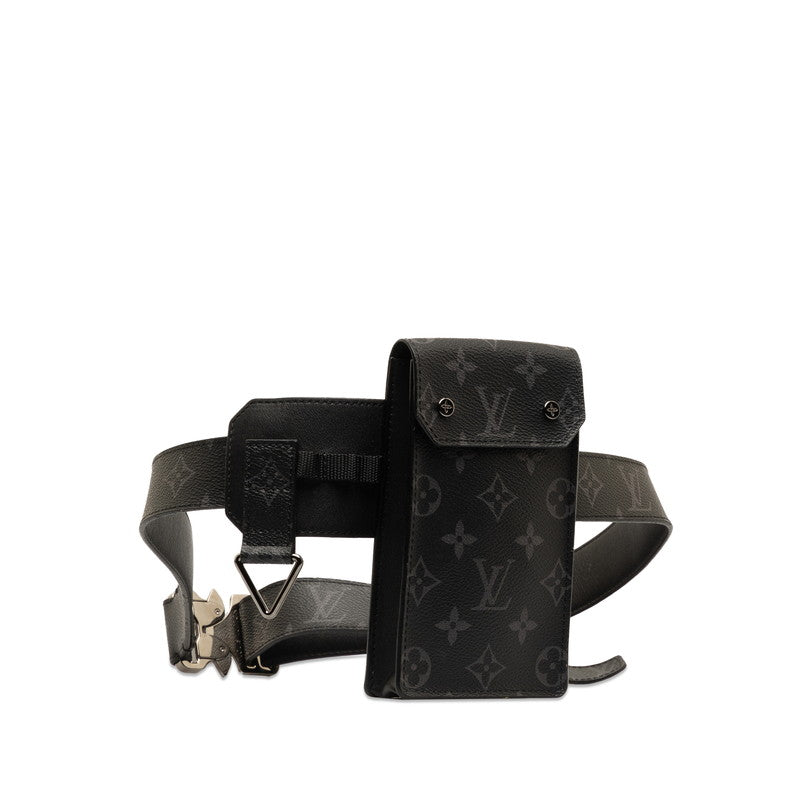 Louis Vuitton Monogram Eclipse Santure Utility Waist Pouch Body Bag M0235Q