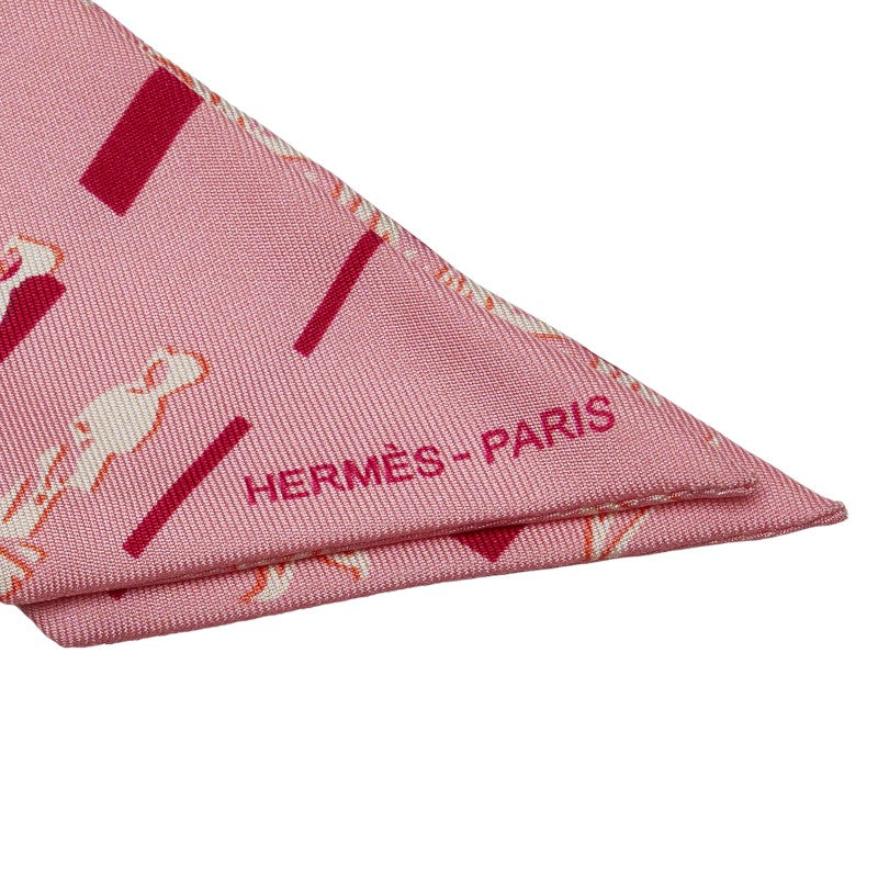 Hermes 24 Faubourg Seconde Silk Twilly Scarf