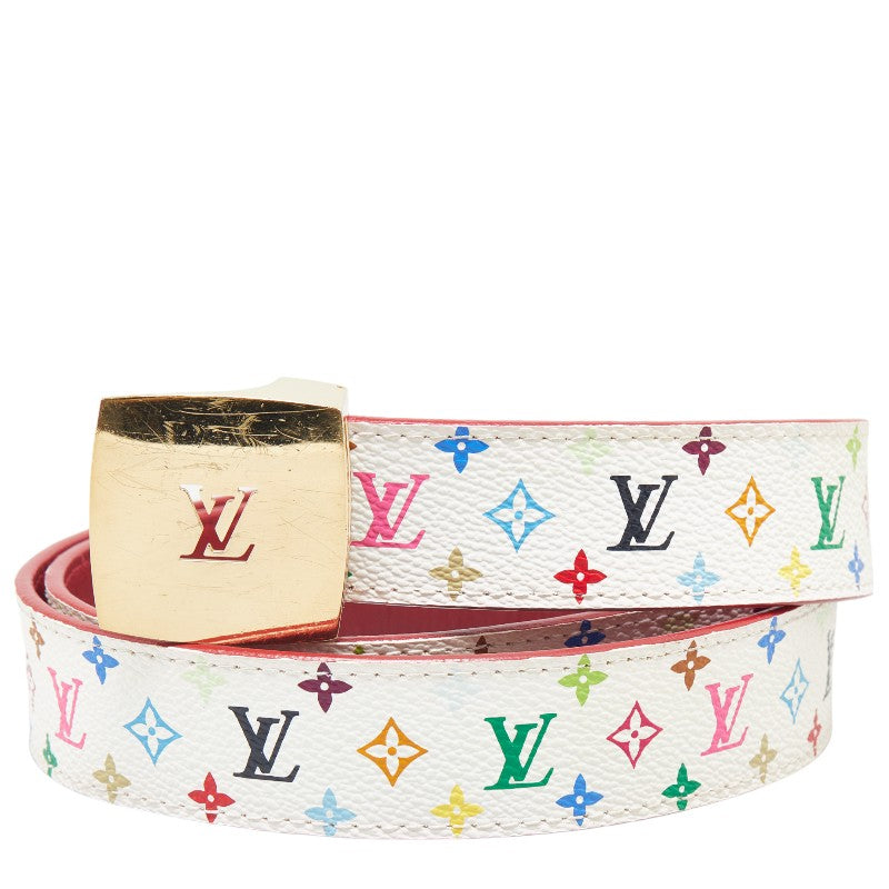 Louis Vuitton Monogram Multicolor Ceinture Carre Belt