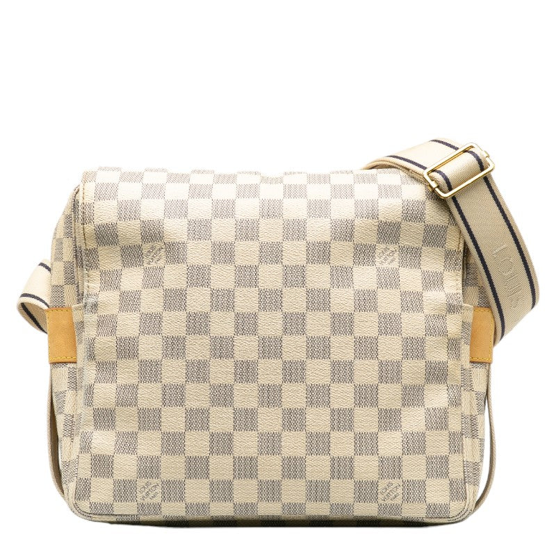 Louis Vuitton Damier Azur Naviglio Diagonal Shoulder Bag