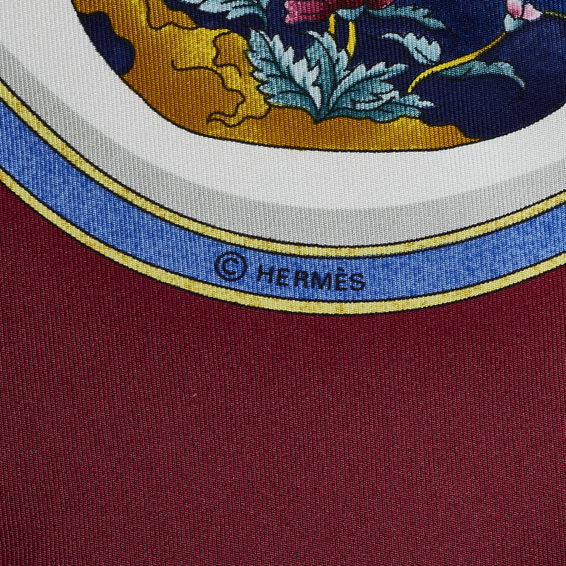 Hermes Qu'Importe Le Flacon Silk Scarf