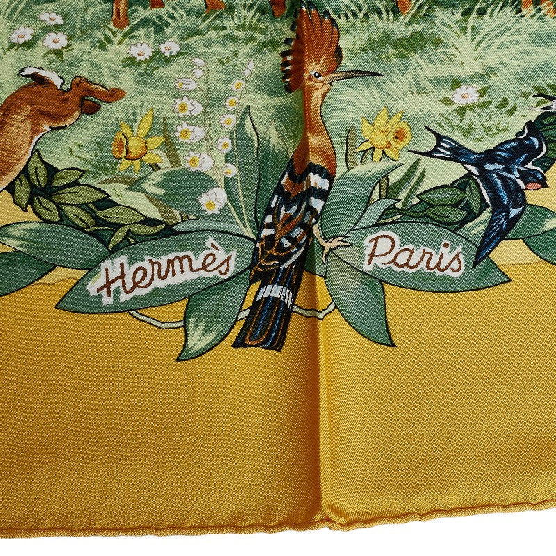 Hermes Les Quatre Saisons Silk Scarf