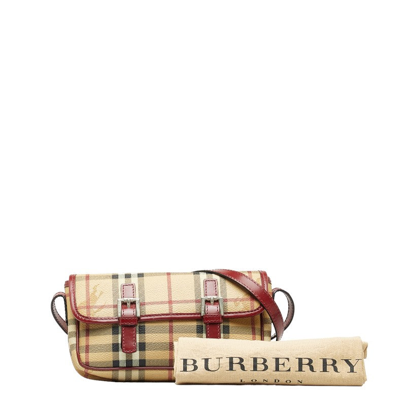 Burberry Haymarket Check Crossbody Bag