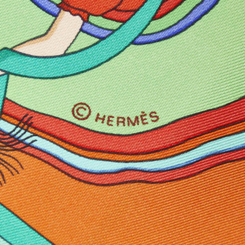 Hermes Belles Du Mexique Silk Scarf