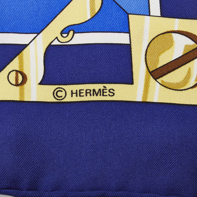 Hermes Sextants Silk Scarf