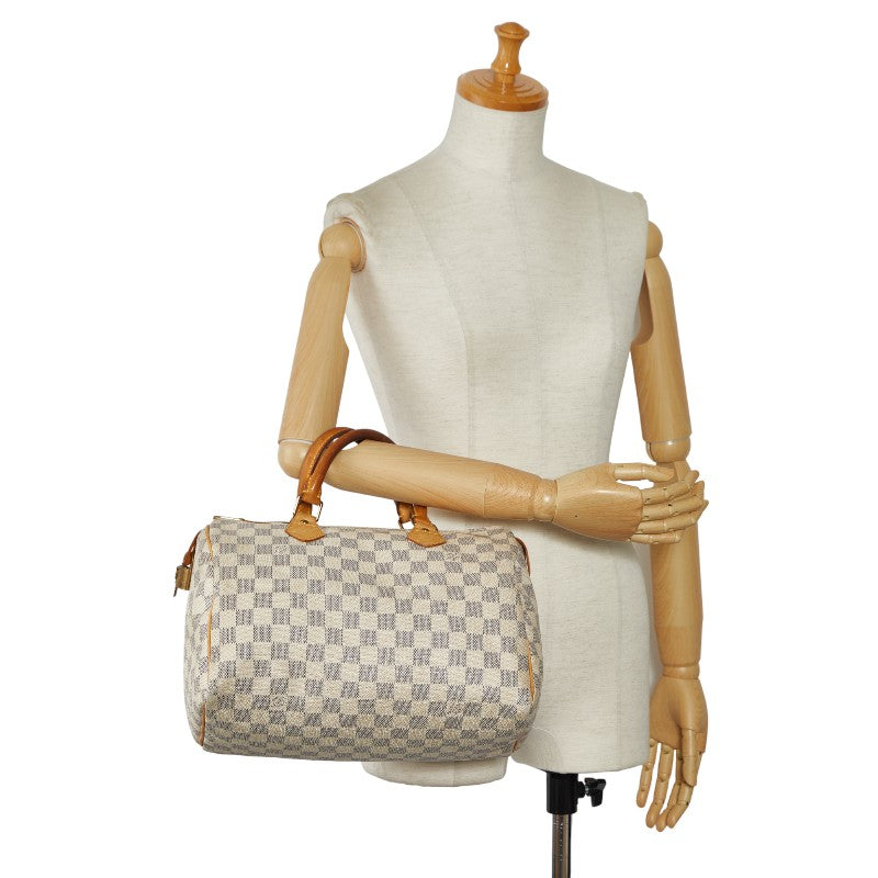 Louis Vuitton Damier Azur Speedy 30 Handbag