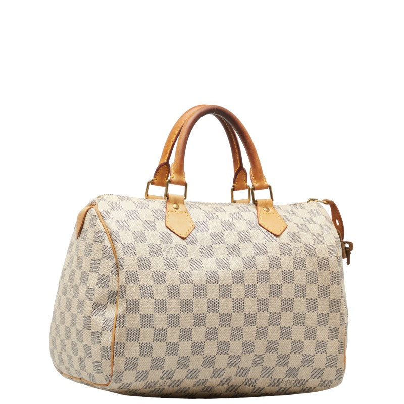 Louis Vuitton Damier Azur Speedy 30 Handbag