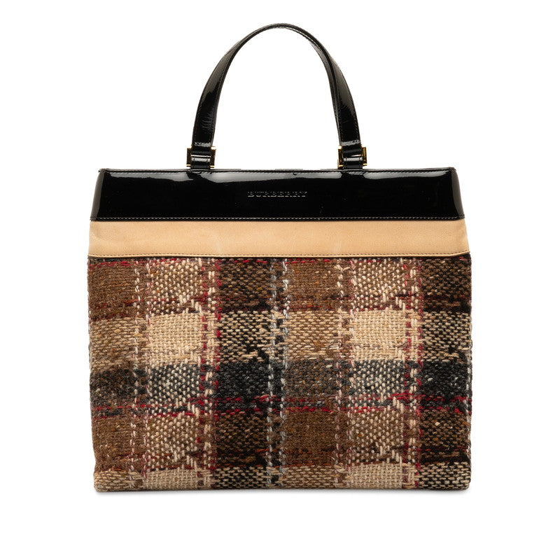 Burberry Checked Handbag