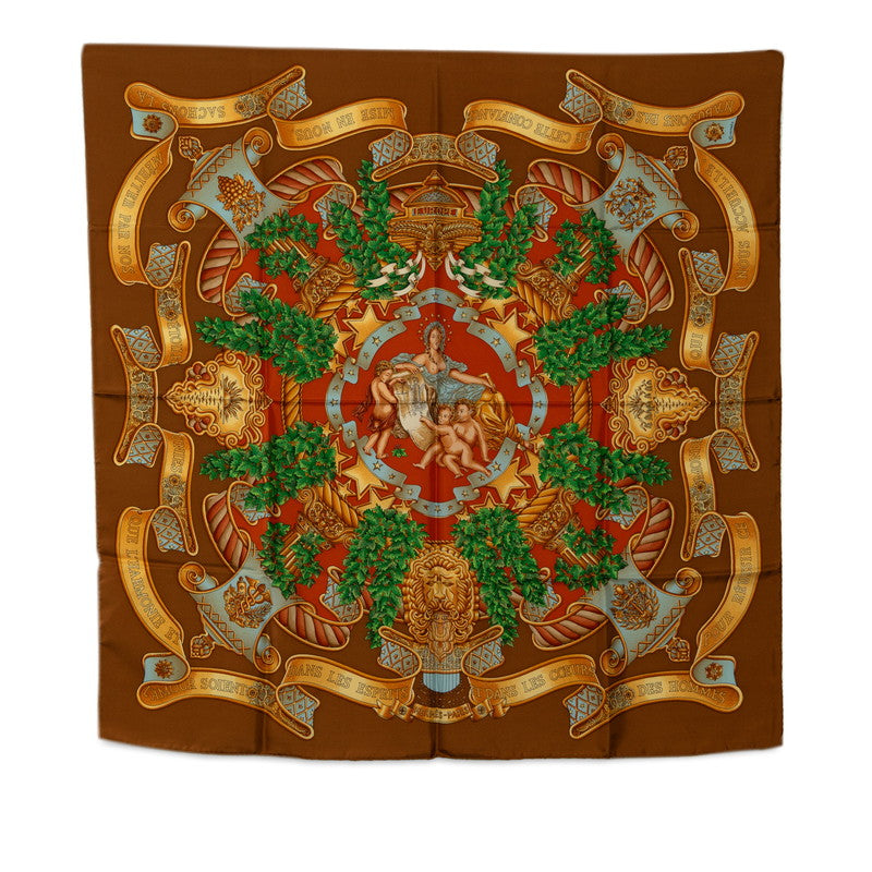 Hermes Europe Silk Scarf