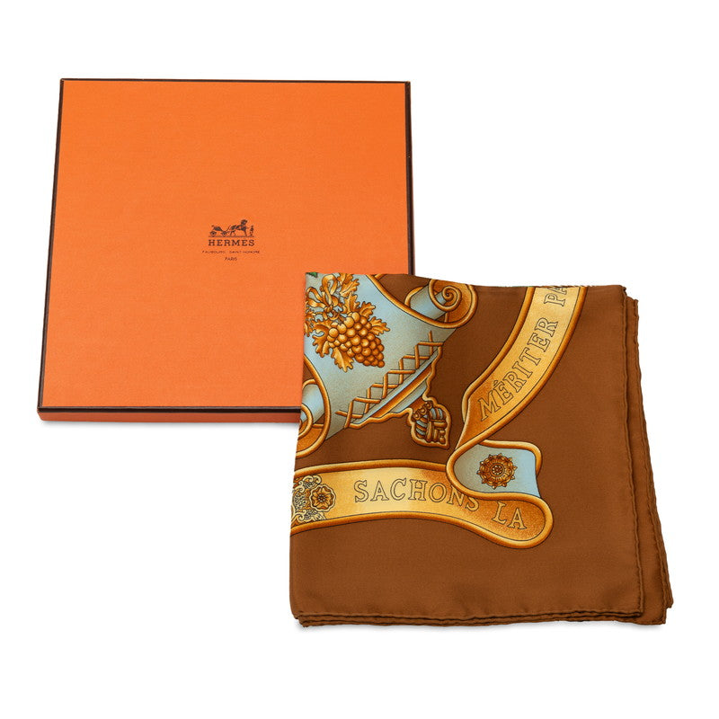 Hermes Europe Silk Scarf