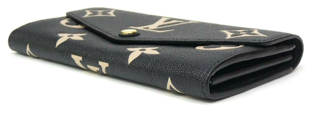 Louis Vuitton Sarah Bicolor Monogram Empreinte Leather Wallet