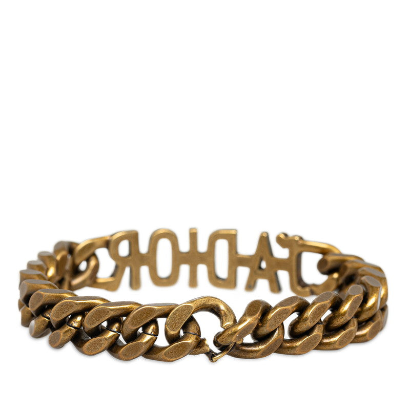 Christian Dior Metal J`Adior Gold Chain Bracelet