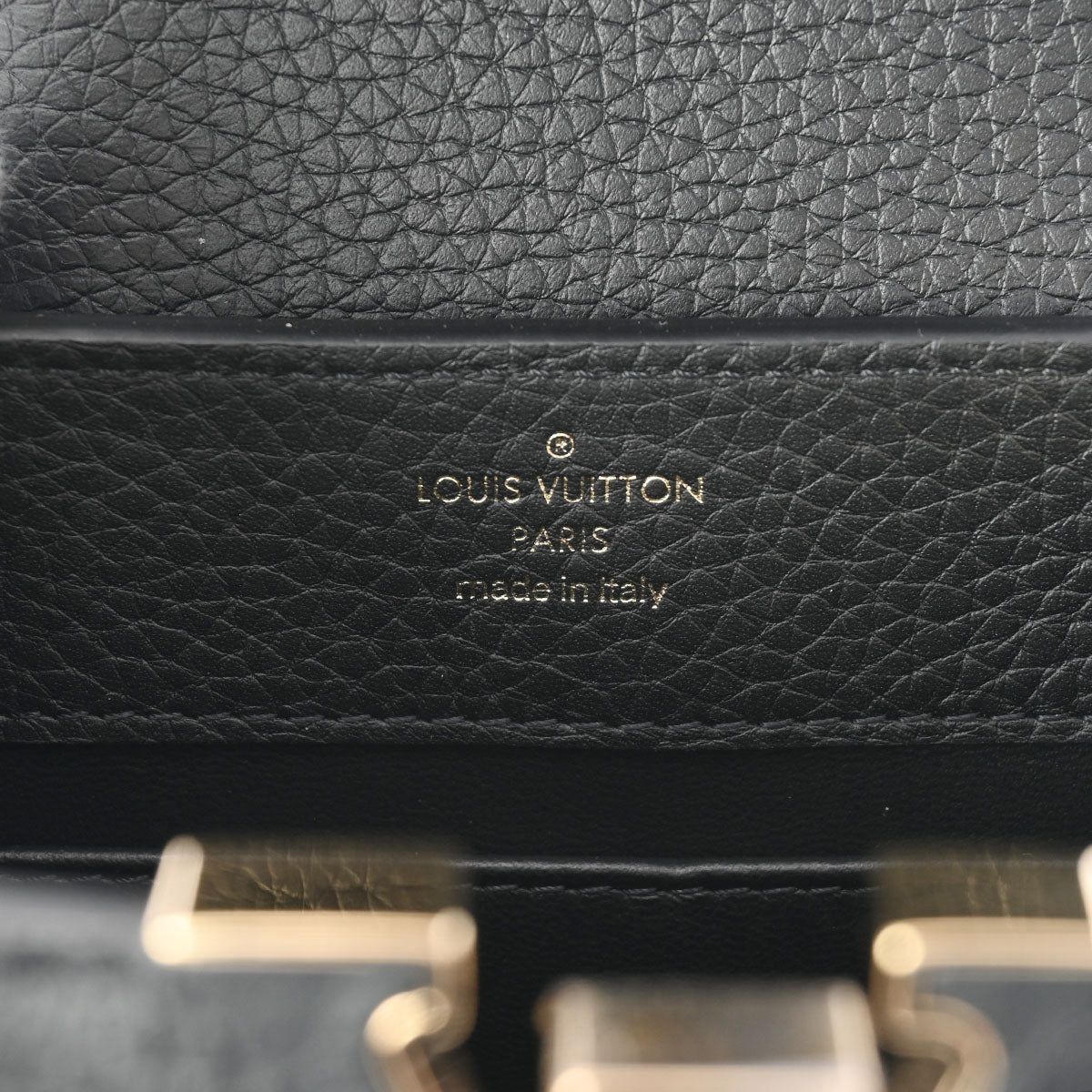 Louis Vuitton Capucine Mini Noir Handbag