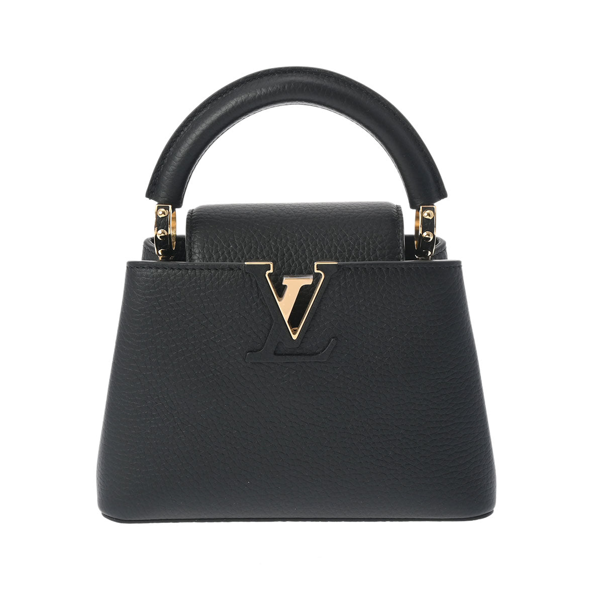 Louis Vuitton Capucine Mini Noir Handbag