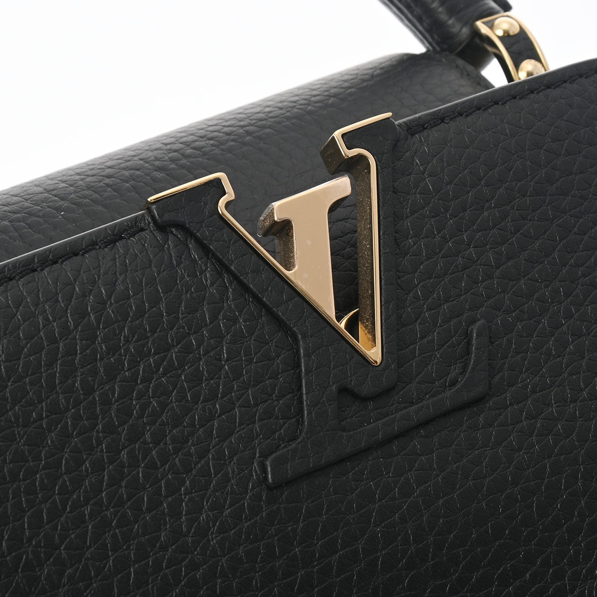 Louis Vuitton Capucine Mini Noir Handbag