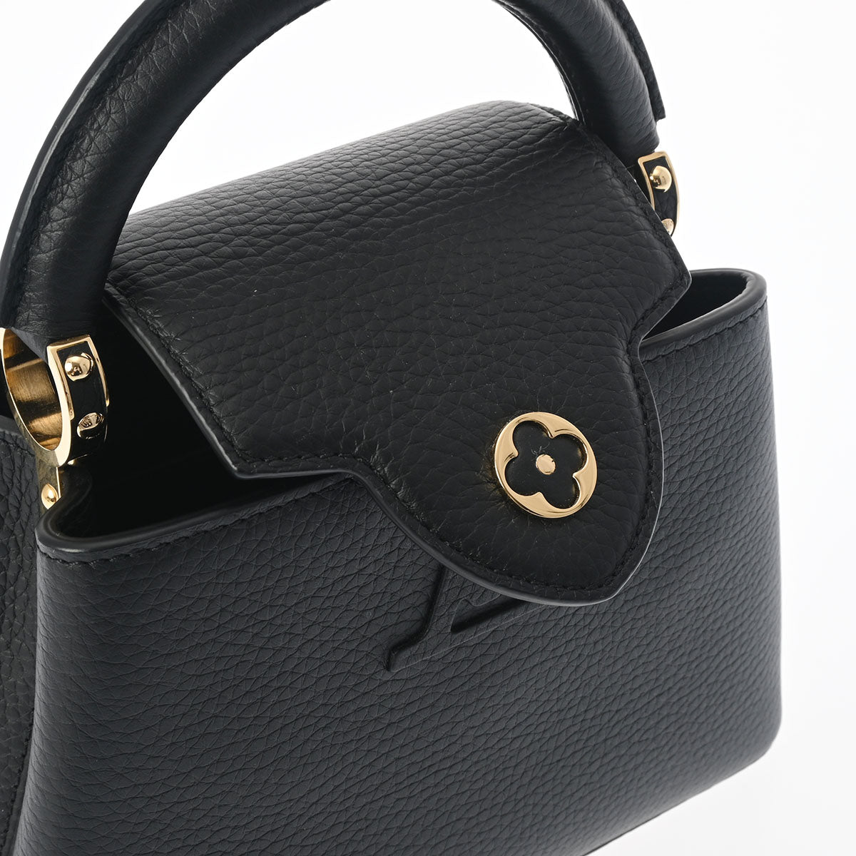 Louis Vuitton Capucine Mini Noir Handbag