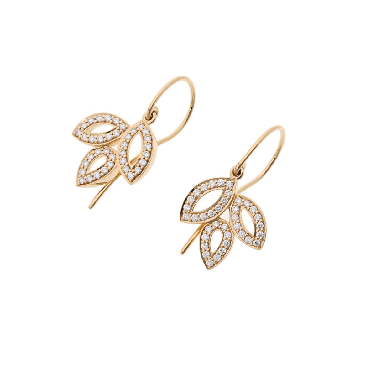 Harry Winston Lily Cluster Diamond Earrings