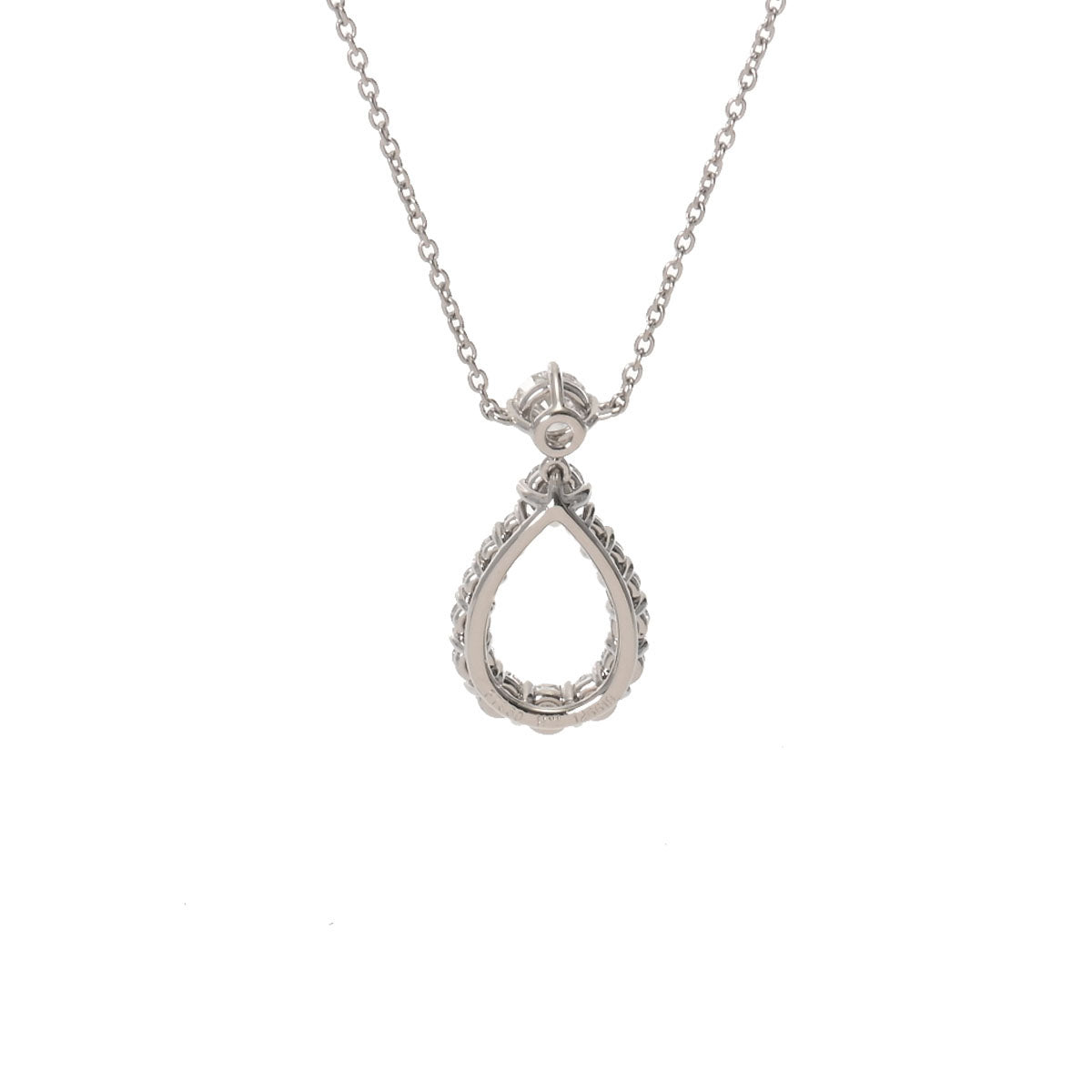 Harry Winston Teardrop Diamond Necklace