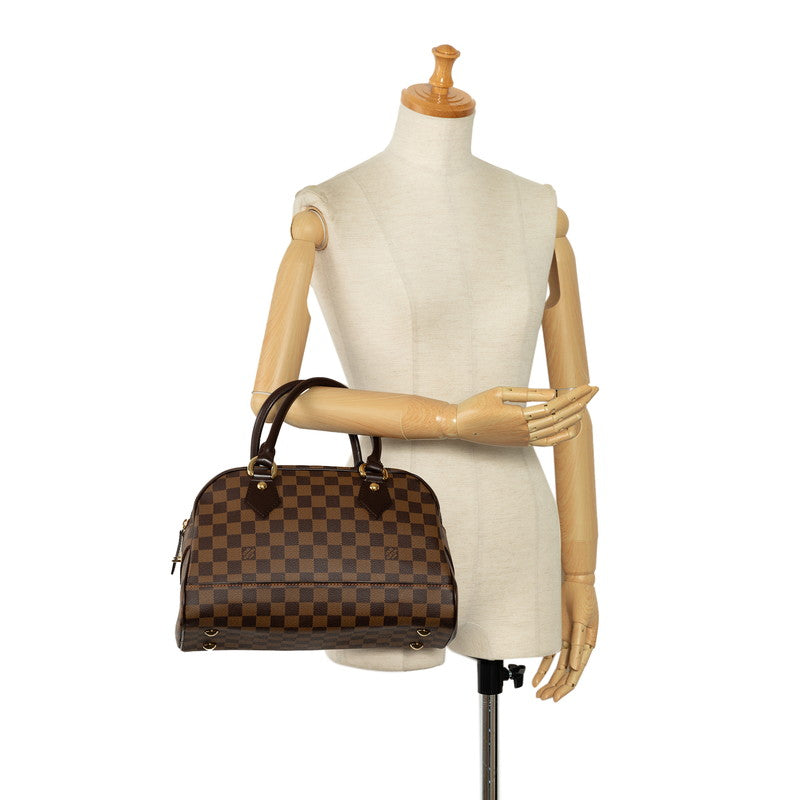 Louis Vuitton Damier Duomo Handbag Boston Bag N60008