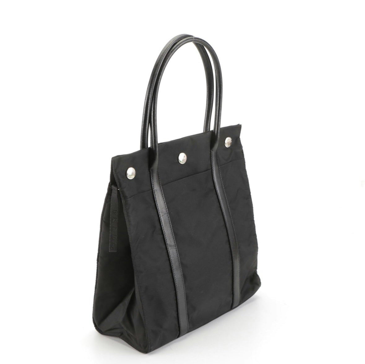 Prada Nylon x Leather Tote