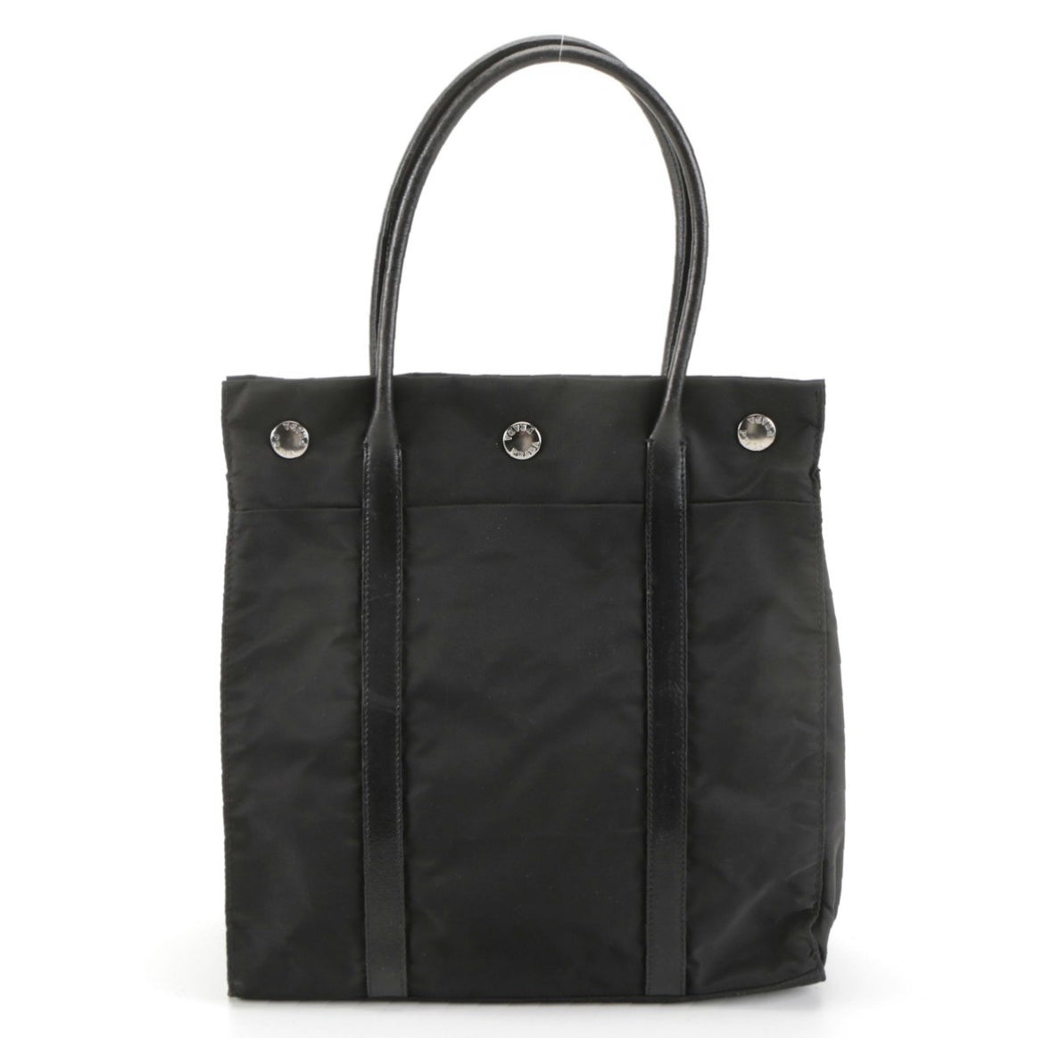 Prada Nylon x Leather Tote