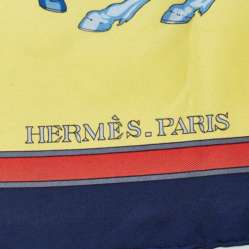 Hermes Carrousel Carre 90 Scarf