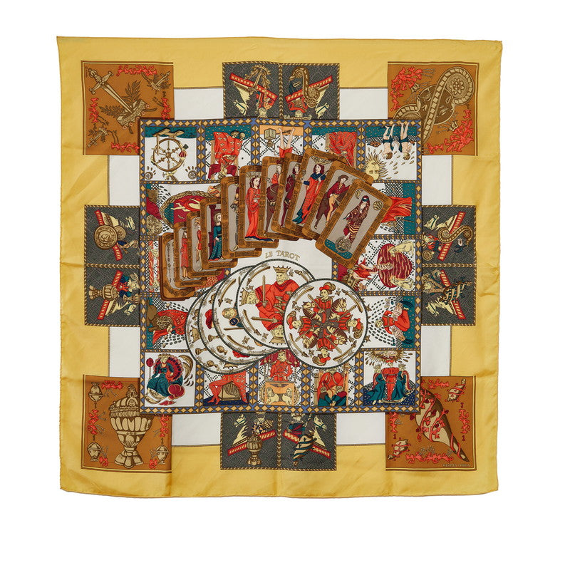 Hermes Le Tarot Carre 90 Scarf