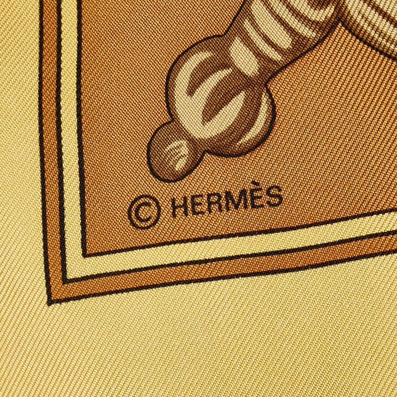 Hermes Le Tarot Carre 90 Scarf