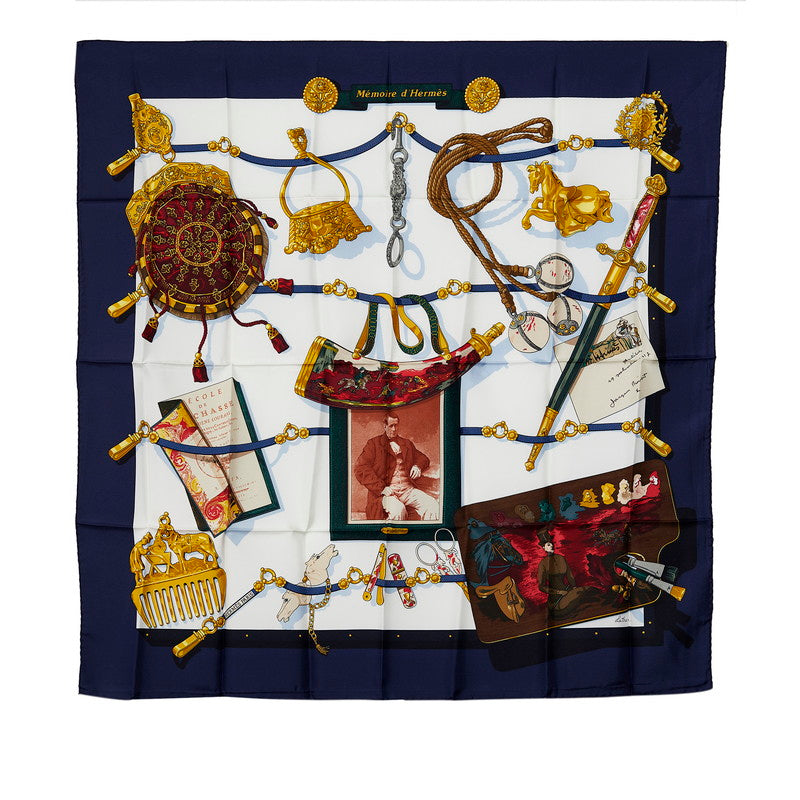 Hermes Memoire d'Hermes Carre 90 Scarf