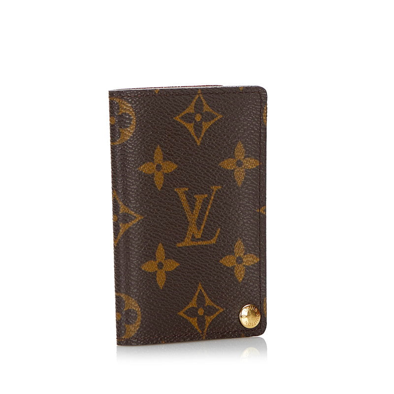 Louis Vuitton Monogram Porte Carte Credit Pression Card Case