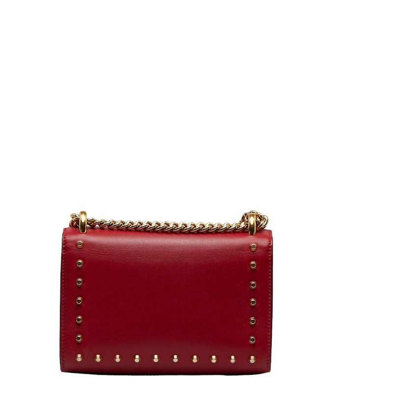 Gucci Pearl Studded Padlock Shoulder Bag