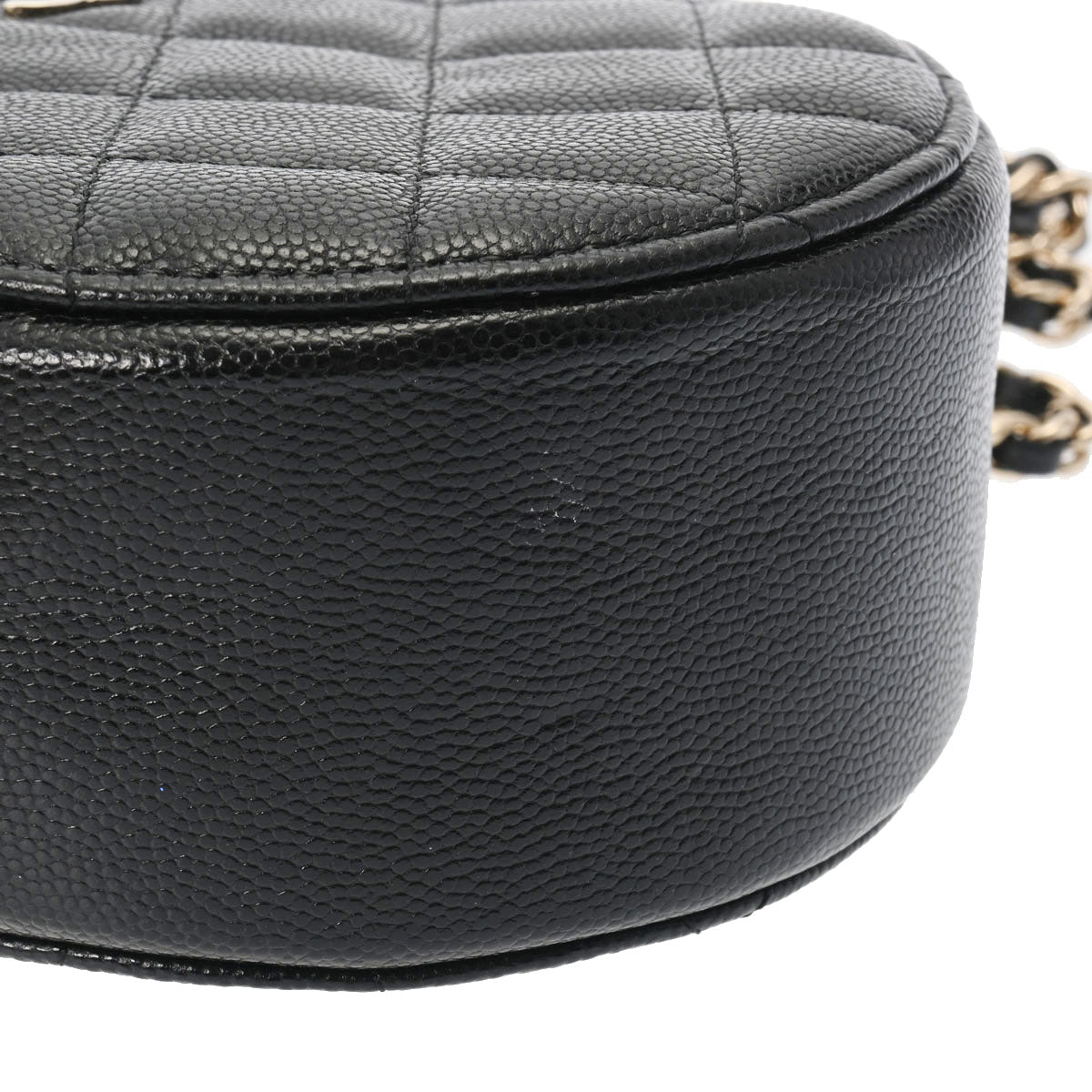 Chanel Matelassé Round Chain Shoulder Bag